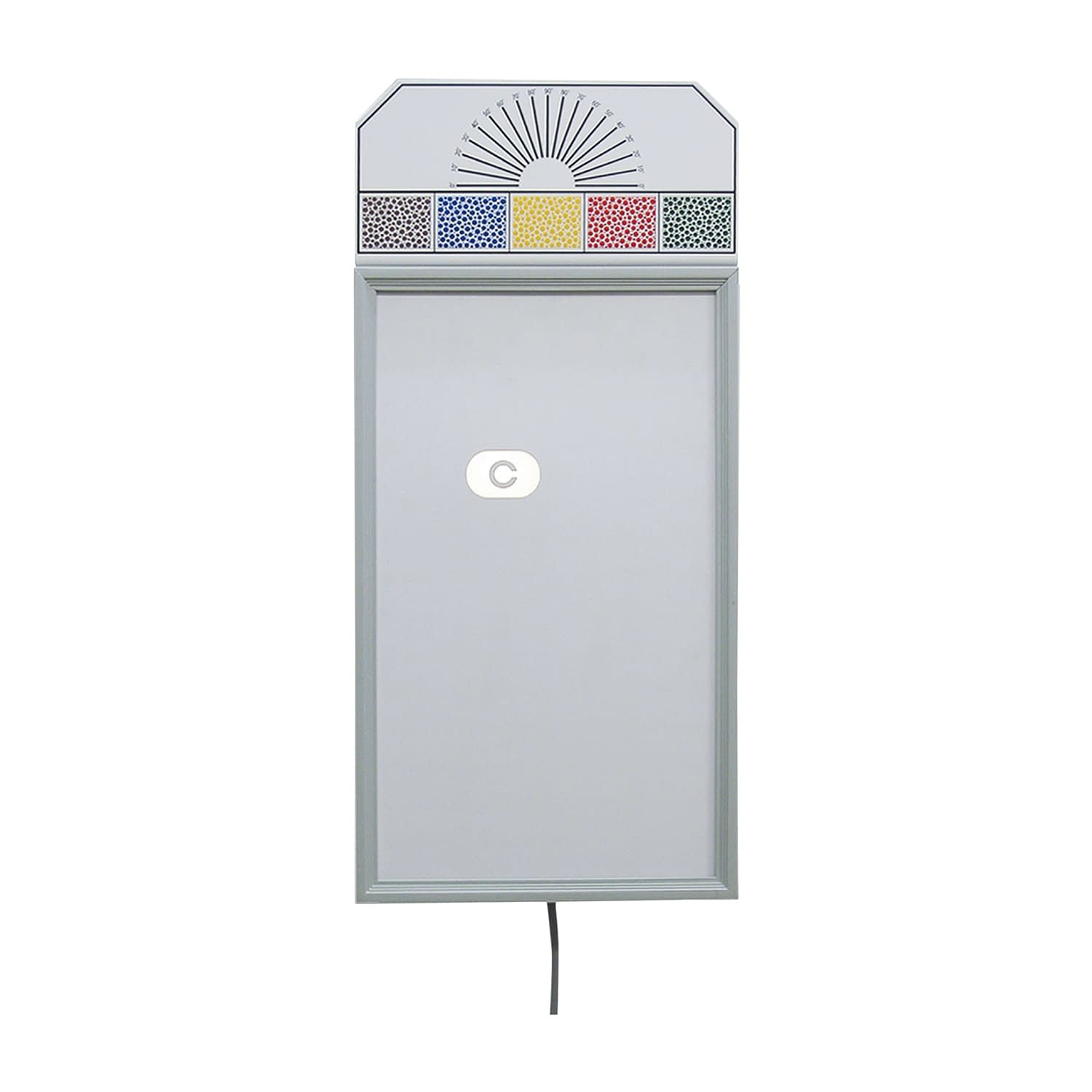 電光投影式視力検査器 壁掛式・3m用 SK-80B-3 19-2330-03 新和精工 SK-80B-3(8ホウコウ)