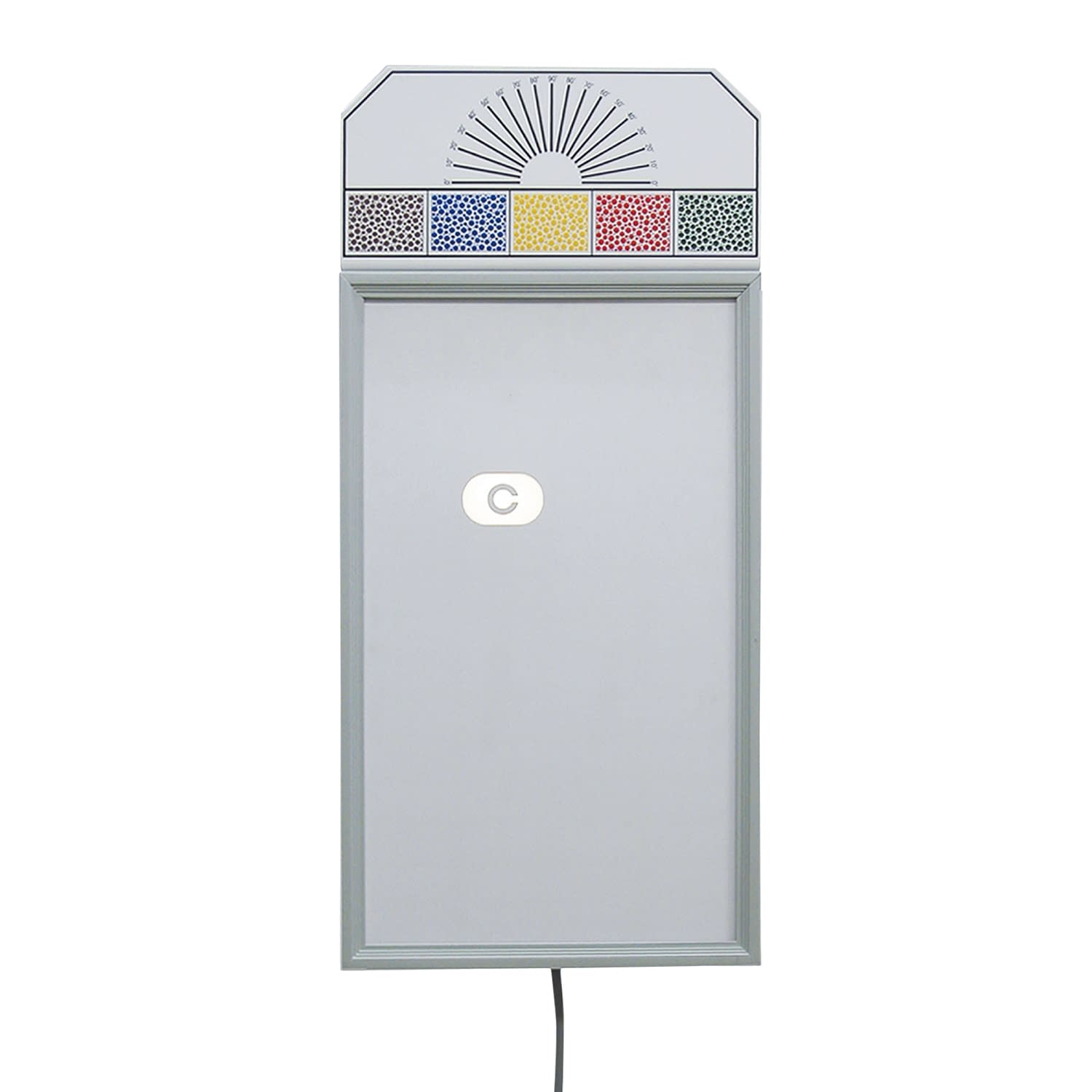 電光投影式視力検査器 絵表・壁掛式 SK-80B-5P 19-2330-09 新和精工 SK-80B-5P(5Mヨウ)