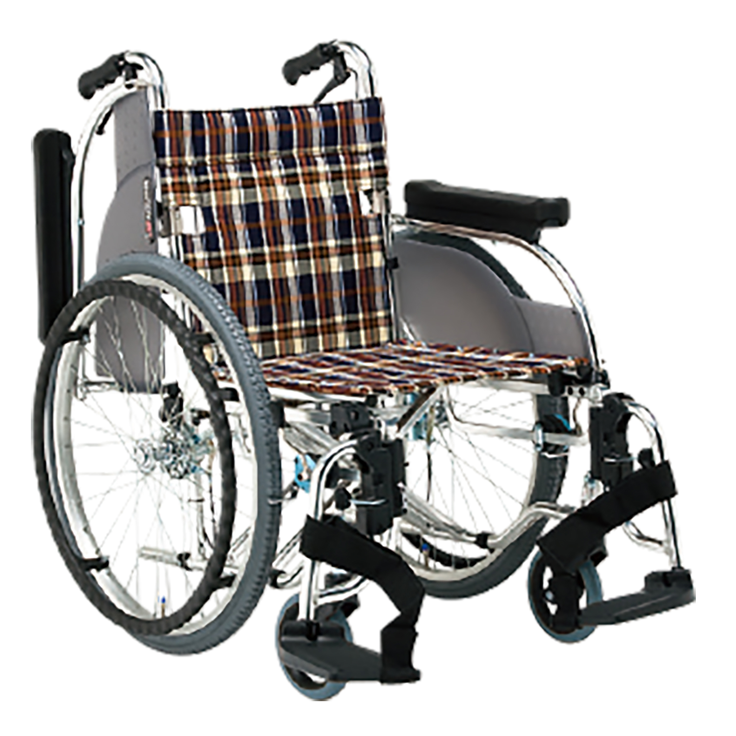 車いす(自走・アルミ)背折れ・多機能 背折れ 20-5833-0102 S－1 松永製作所 AR-501-400