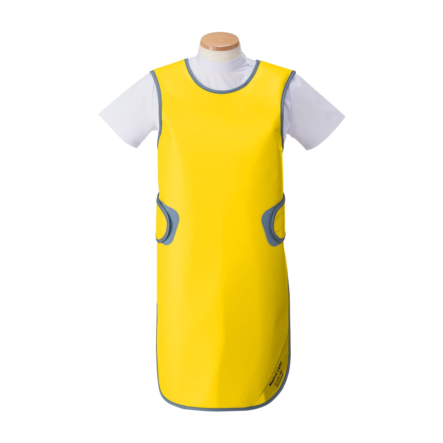 防護衣 シンプラー・エプロン 19-3445-0504 イエロー マエダ SSA-35LL(ソフライト)