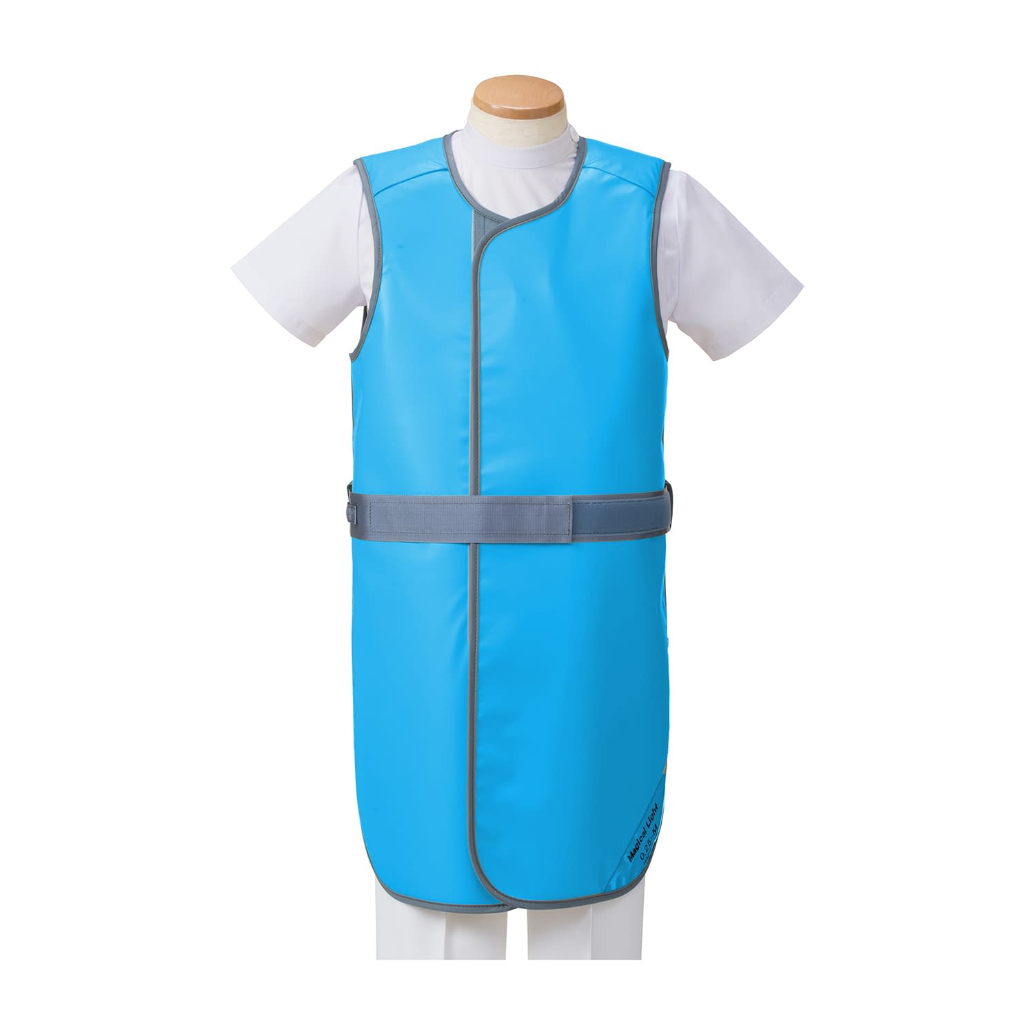 防護衣 シンプラー・コート 19-3450-0102 ブルー マエダ SSC-25L(ソフライト)