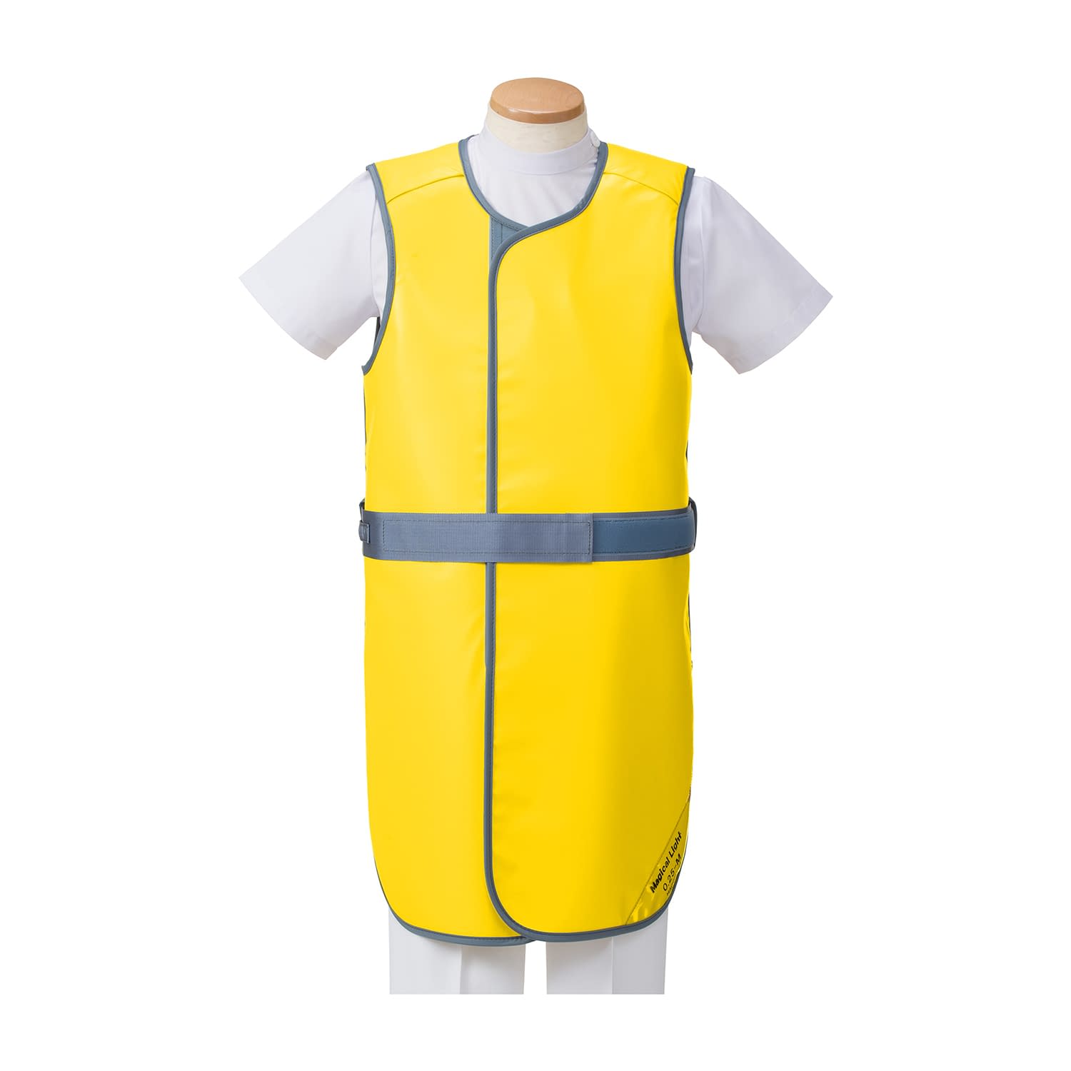 防護衣 シンプラー・コート 19-3450-0104 イエロー マエダ SSC-25L(ソフライト)