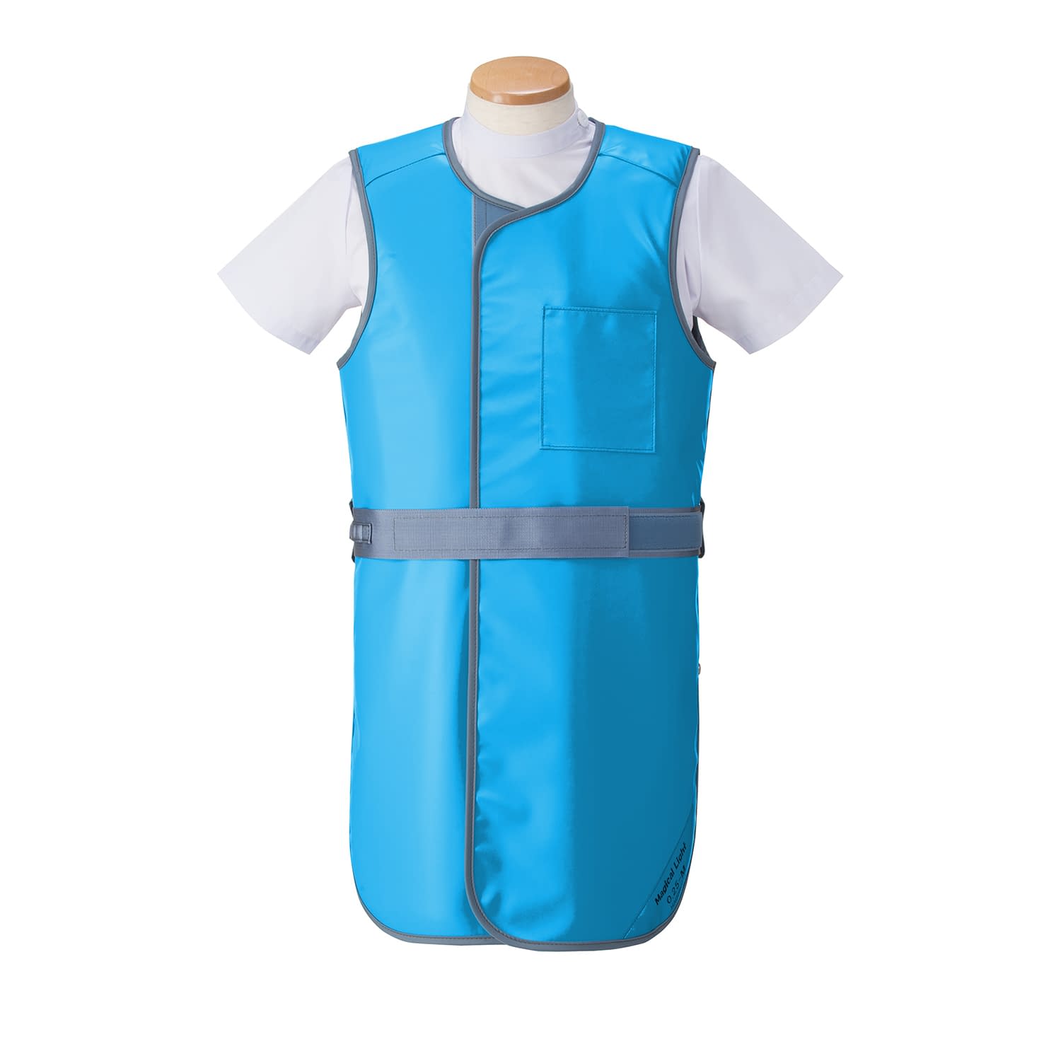 防護衣 コート 24-8495-0102 ブルー マエダ MLC-25L(マジカルライト)