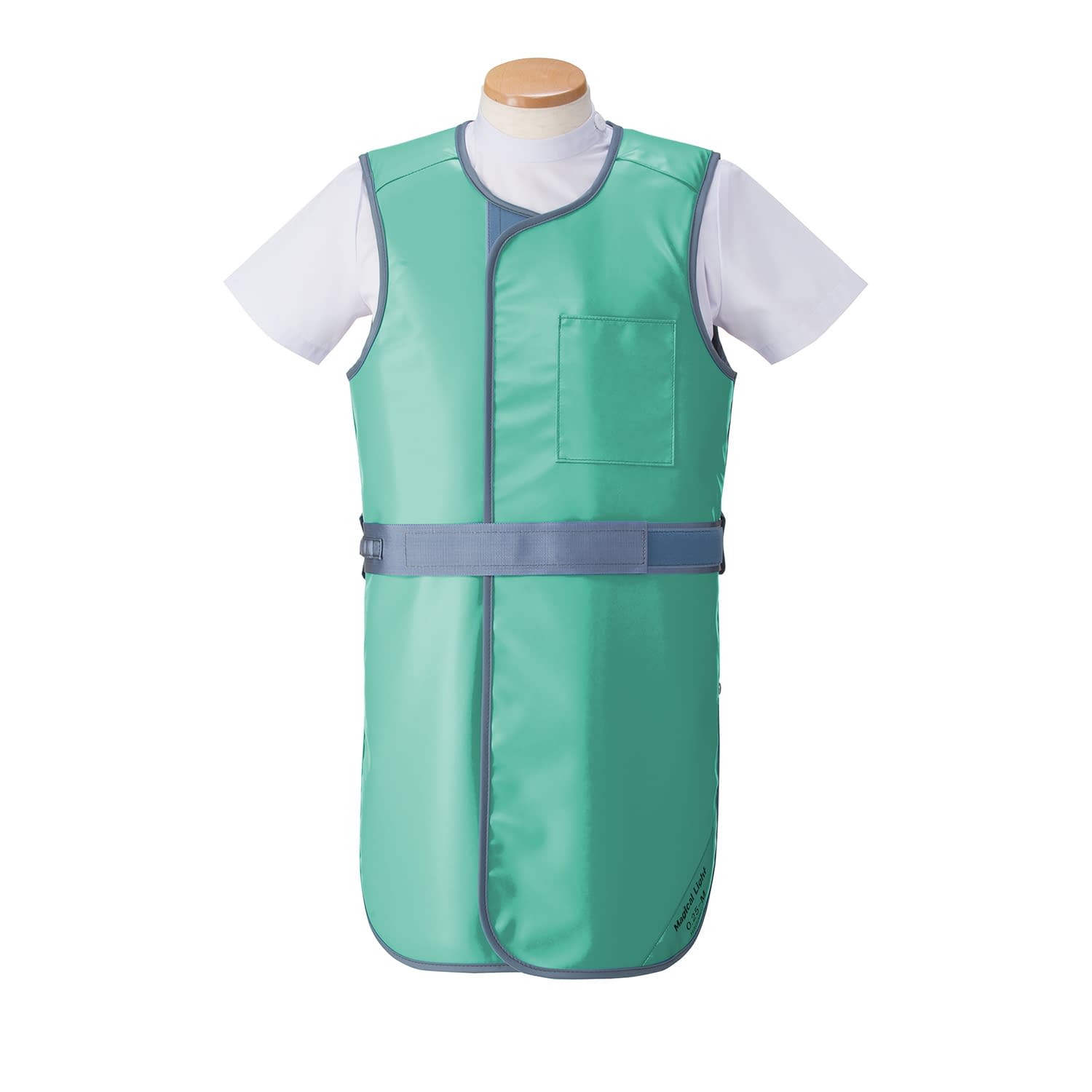 防護衣 コート 24-8495-0103 グリーン マエダ MLC-25L(マジカルライト)