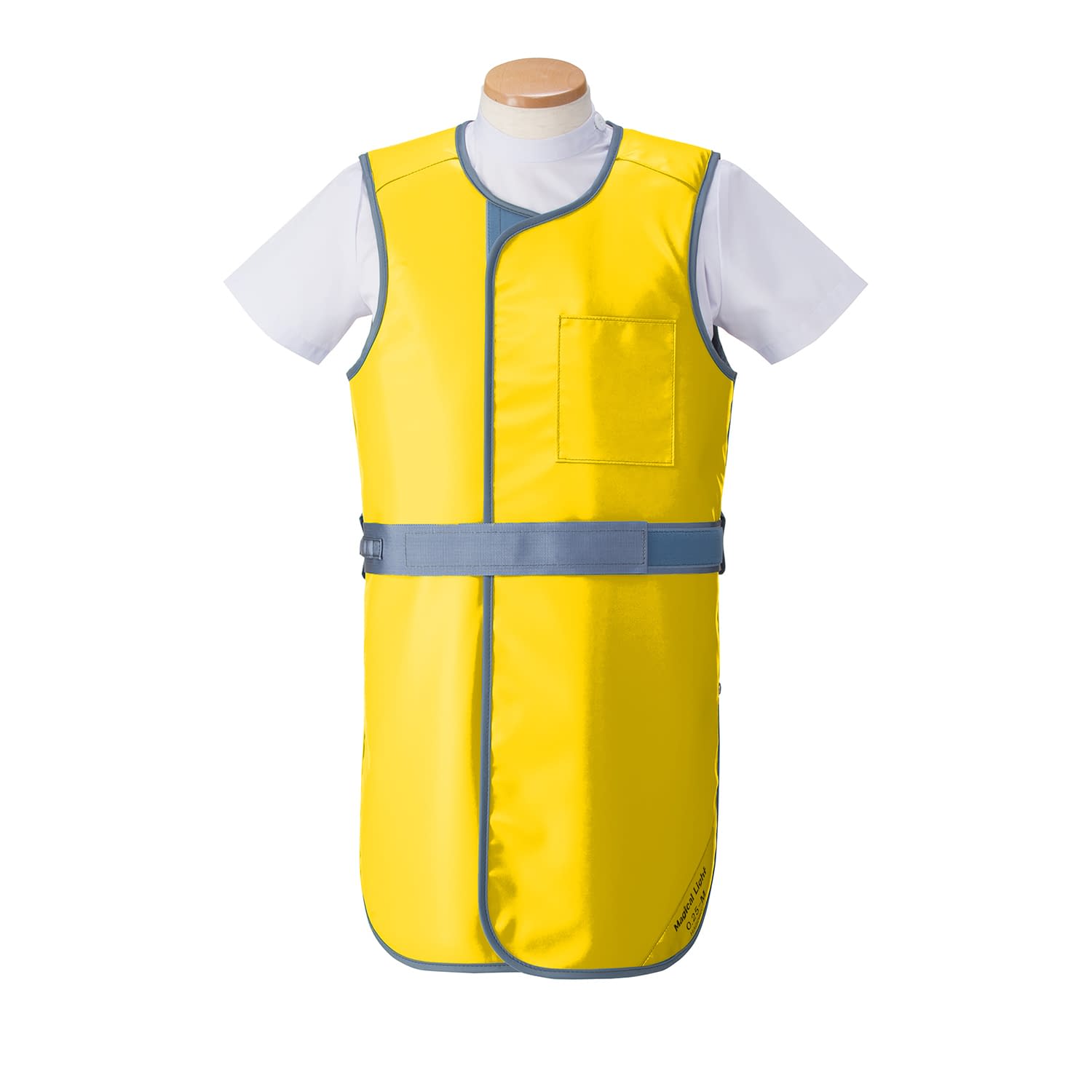 防護衣 コート 24-8495-0104 イエロー マエダ MLC-25L(マジカルライト)