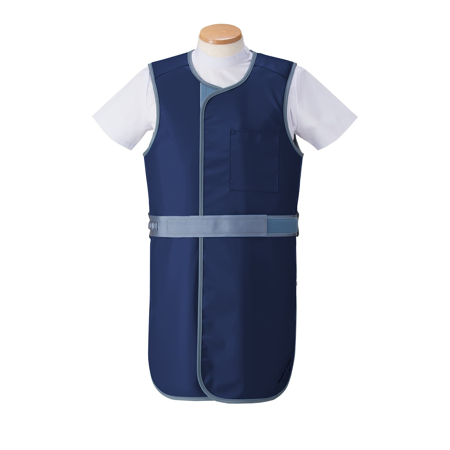 防護衣 コート 24-8495-0107 ネイビー マエダ MLC-25L(マジカルライト)