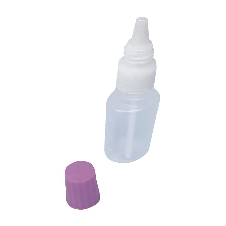 サンケミ噴霧容器(滅菌済) 噴霧器 24-8103-0007 本体:透明(原色)キャップ:藤 サンケミカル 15CC(100ポンイリ)