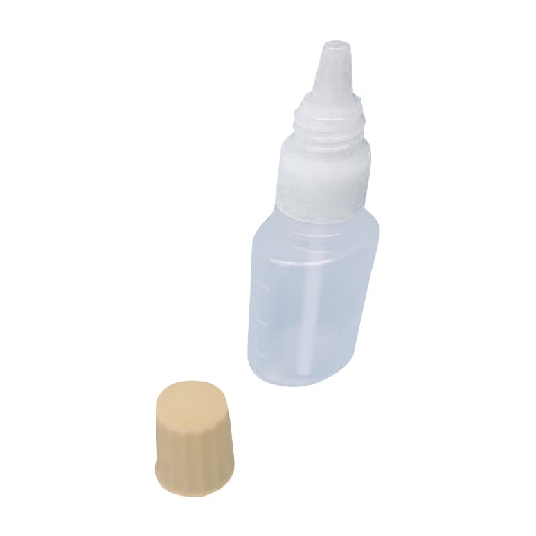 サンケミ噴霧容器(滅菌済) 噴霧器 24-8103-0008 本体:透明(原色)キャップ:クリーム サンケミカル 15CC(100ポンイリ)