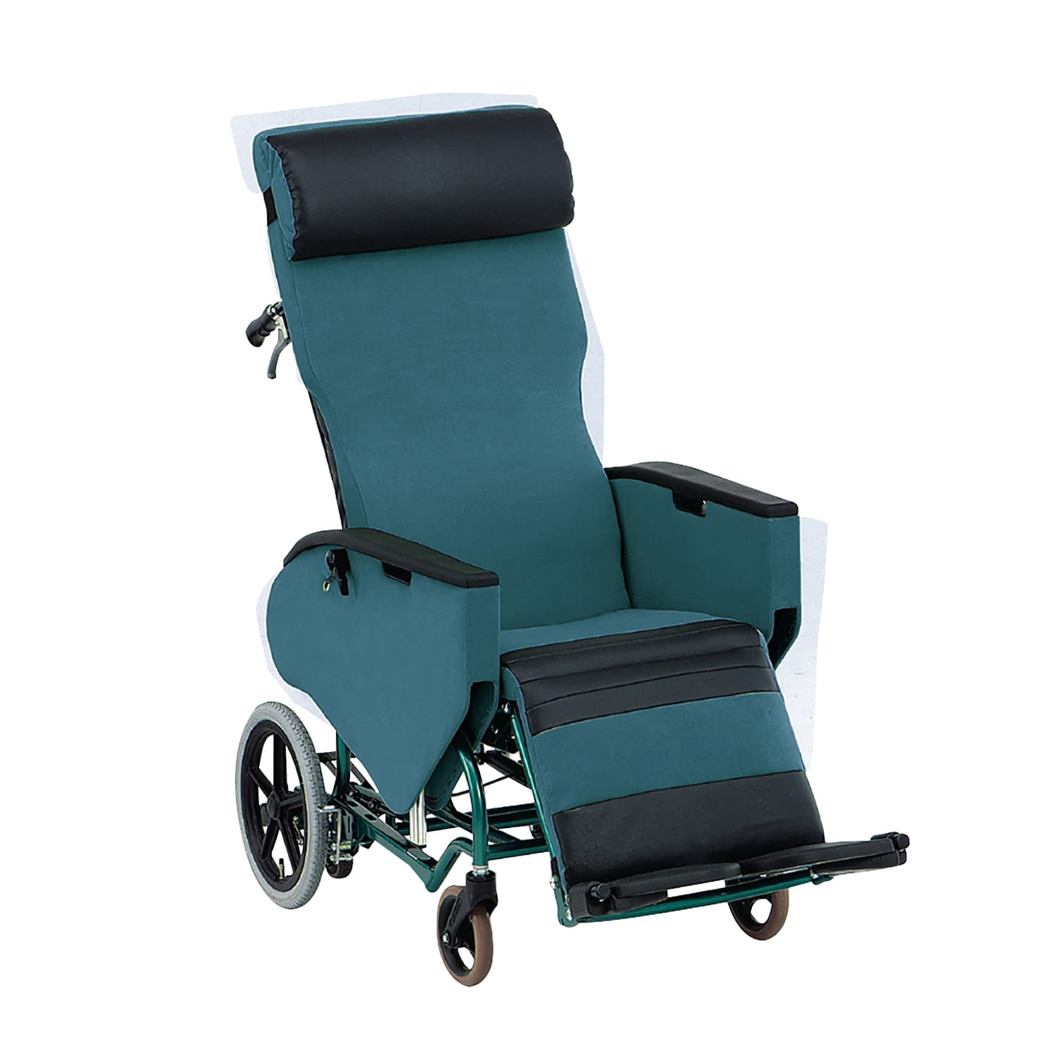 チルトリクライニング車いす エリーゼ 20-5795-0002 ビニールレザーB－16 松永製作所 FR-31TR