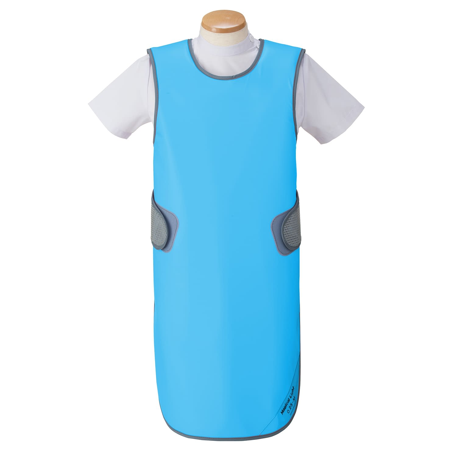 防護衣 シンプラークール 19-3440-0802 ブルー マエダ MMA-25LL(マジカルライト)