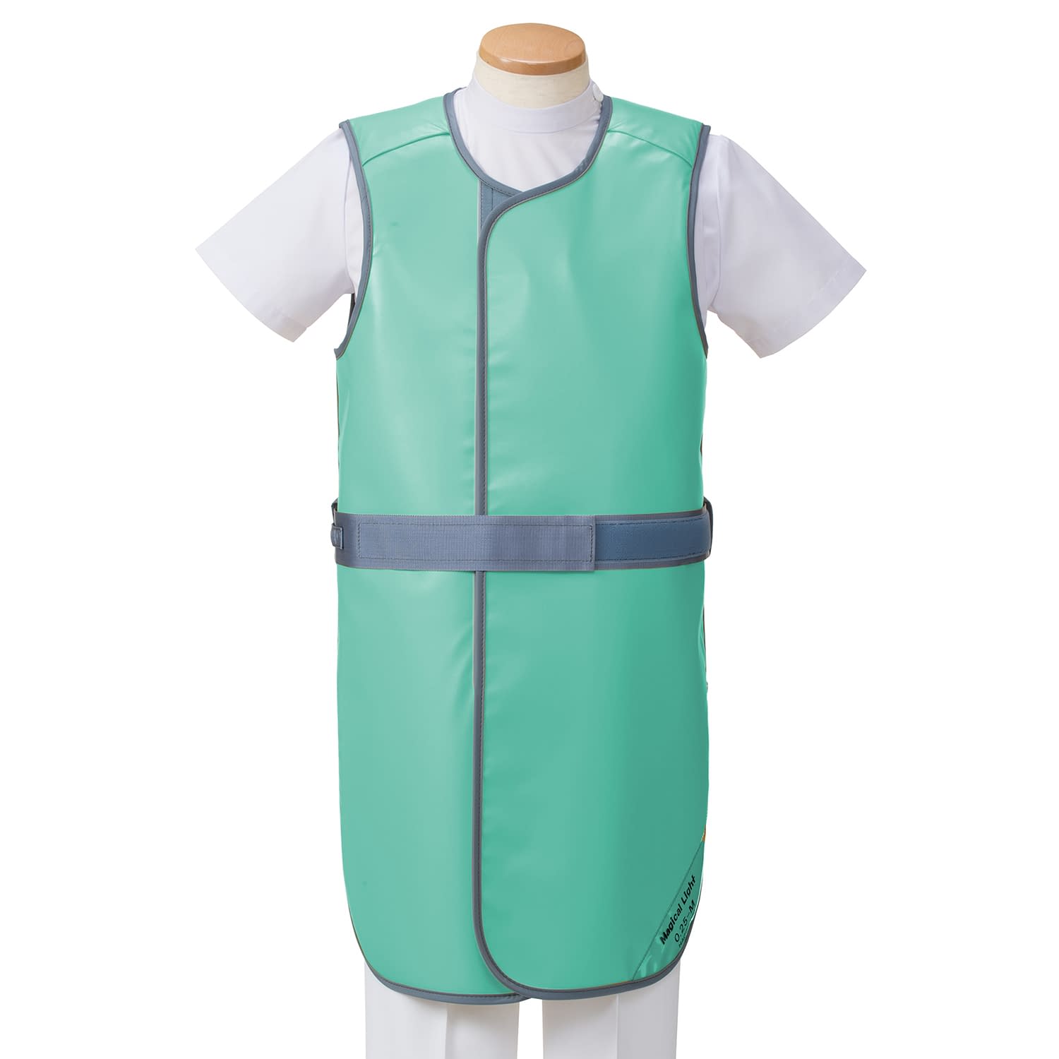 防護衣 シンプラー・コート 19-3451-0103 グリーン マエダ MSC-25L(マジカルライト)