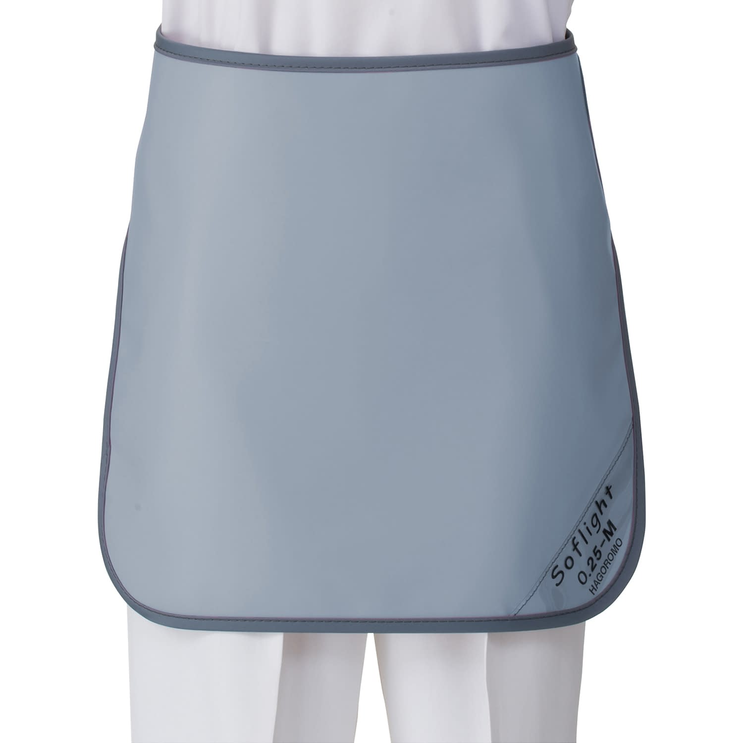 防護スカート ワイドマジックベルト式 02-4685-1006 グレー マエダ SLSM-25S (ソフライト)