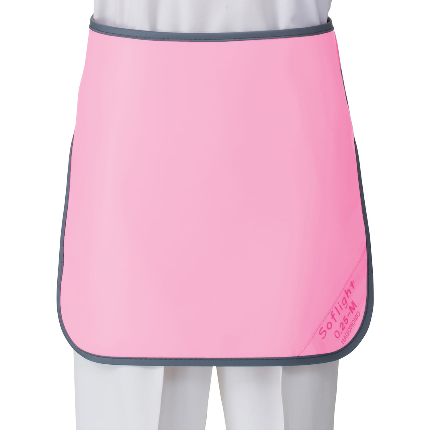 防護スカート ワイドマジックベルト式 02-4685-1101 ピンク マエダ SLSM-25M (ソフライト)