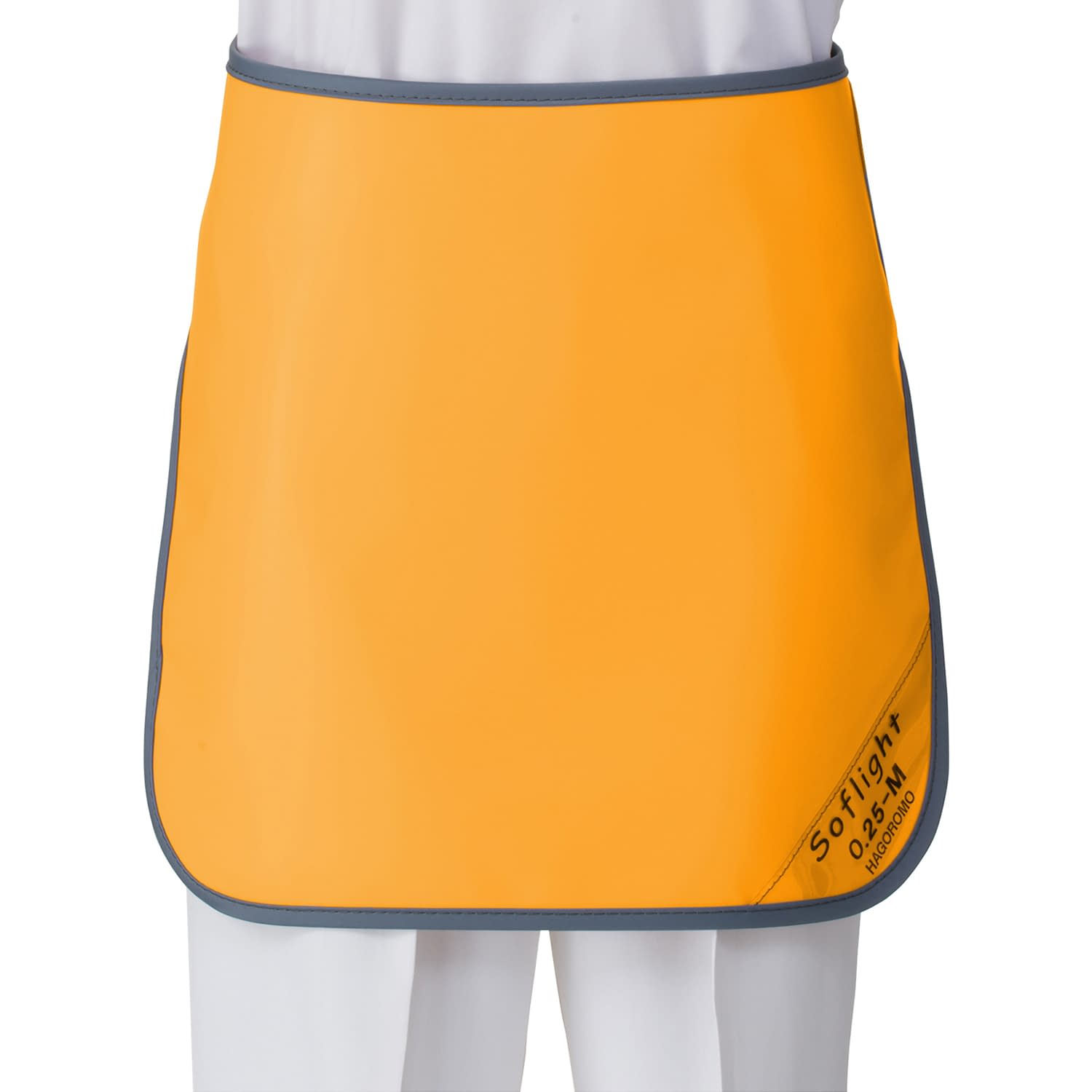 防護スカート ワイドマジックベルト式 02-4685-1105 オレンジ マエダ SLSM-25M (ソフライト)