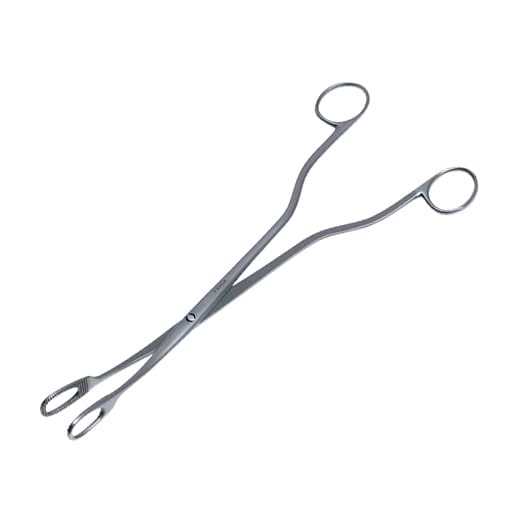 胎盤鉗子 22-2254-00 日本フリッツメディコ G313-1001(25CM)4.5MM