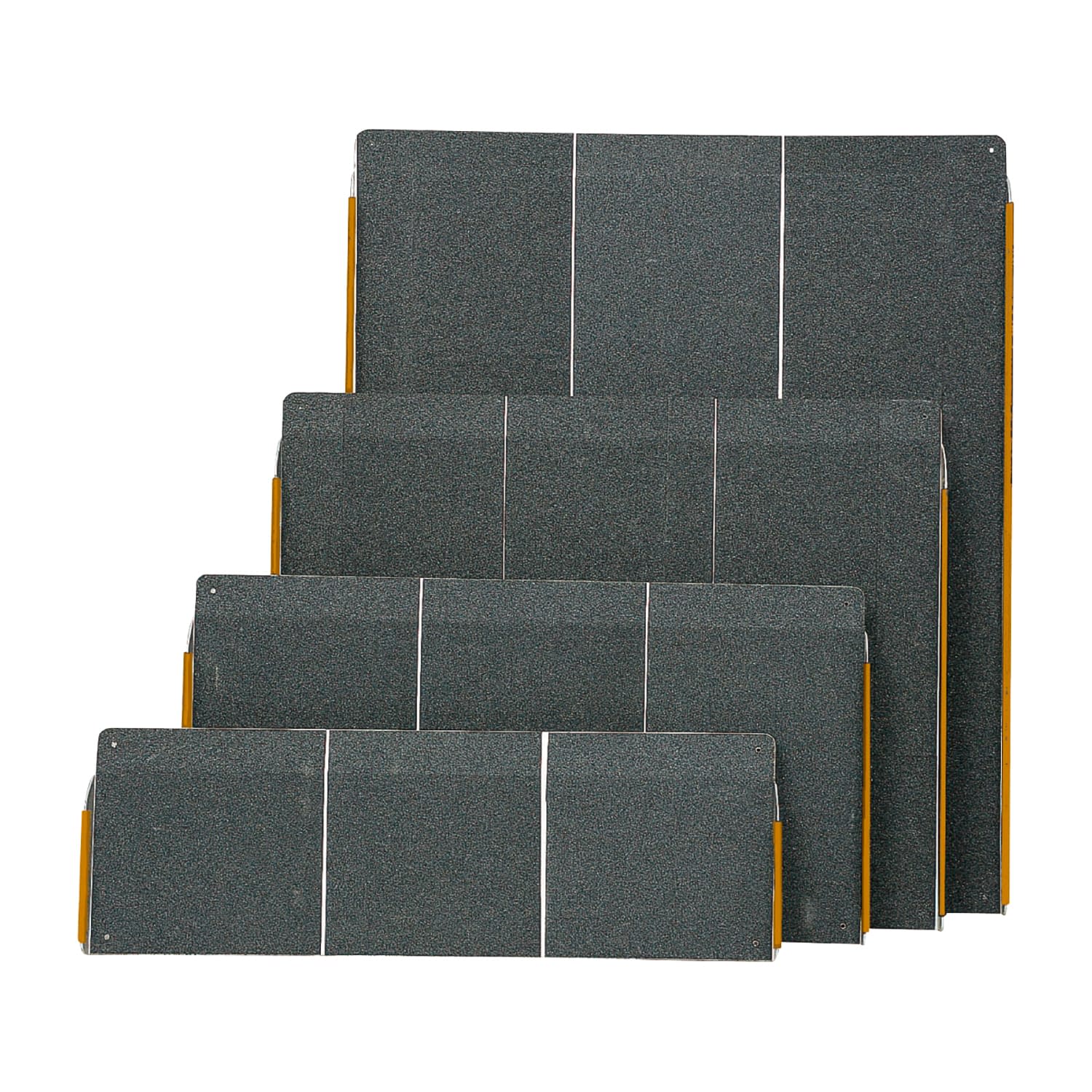 ポータブルスロープ(エッジ付1枚板) 長さ25cm 25-4765-00 イーストアイ PEK025(25CM)