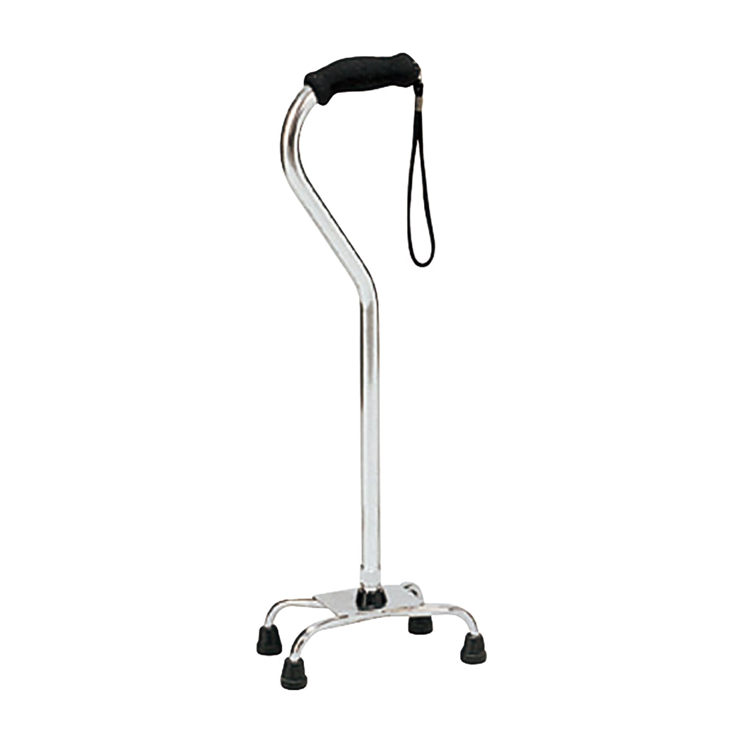 4点ステッキSタイプ 25-4971-01 イーストアイ FS4-C(シルバー)