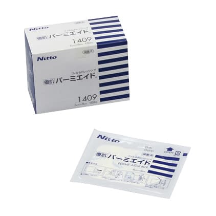 優肌パーミエイド 24-6800-00 ニトムズ 1409(6CMX9CM)100マイ