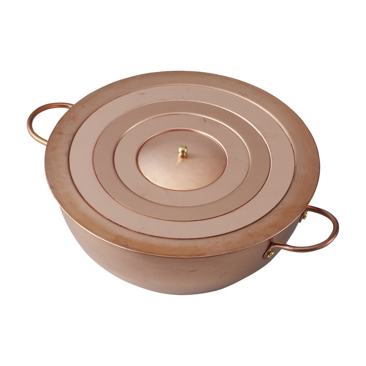 重湯煎器(銅製) 銅製 19-7615-00 野中理化器製作所 0450018(18CM)