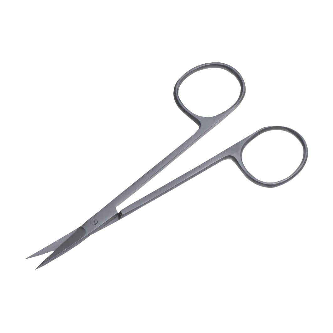 スーパーエコノミー眼科剪刀 曲 反型 24-8313-01 日本フリッツメディコ D340-477(11CM)