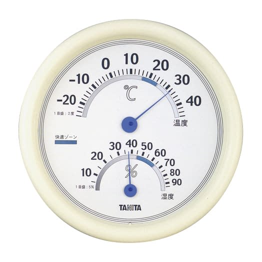 温湿度計 温湿度計 20-2306-00 タニタ TT-513-WH(ホワイト)