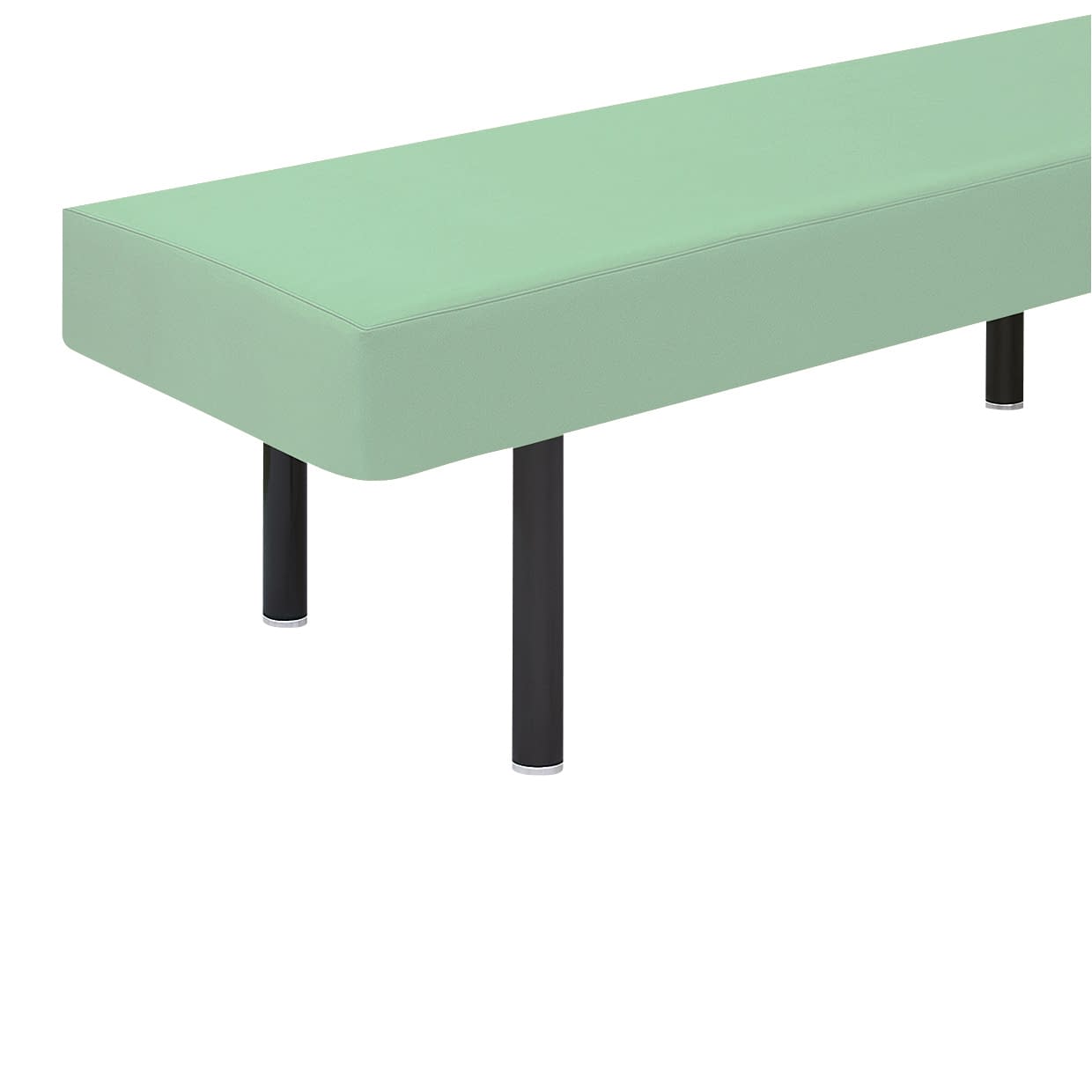 診察台カバー(綿製) 20-3802-0102 グリーン 高田ベッド製作所 TB-75-01(60X180CM)