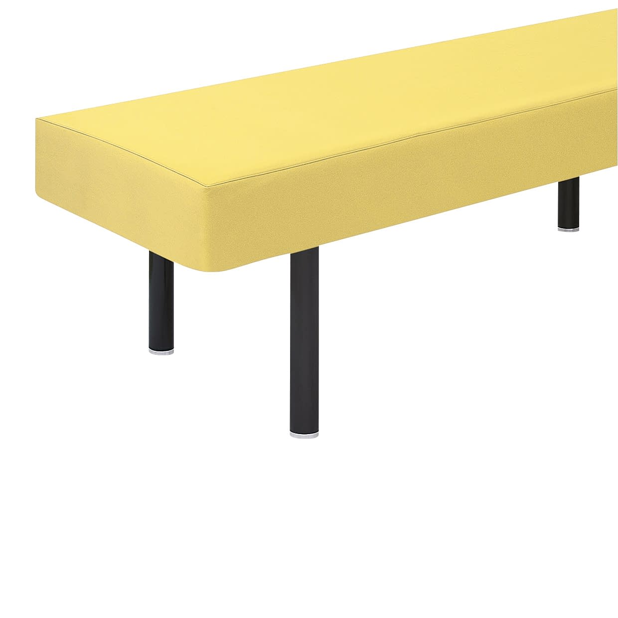 診察台カバー(綿製) 20-3802-0105 イエロー 高田ベッド製作所 TB-75-01(60X180CM)