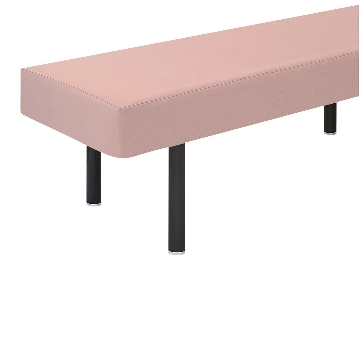 診察台カバー(綿製) 20-3802-0204 ピンク 高田ベッド製作所 TB-75-01(65X180CM)