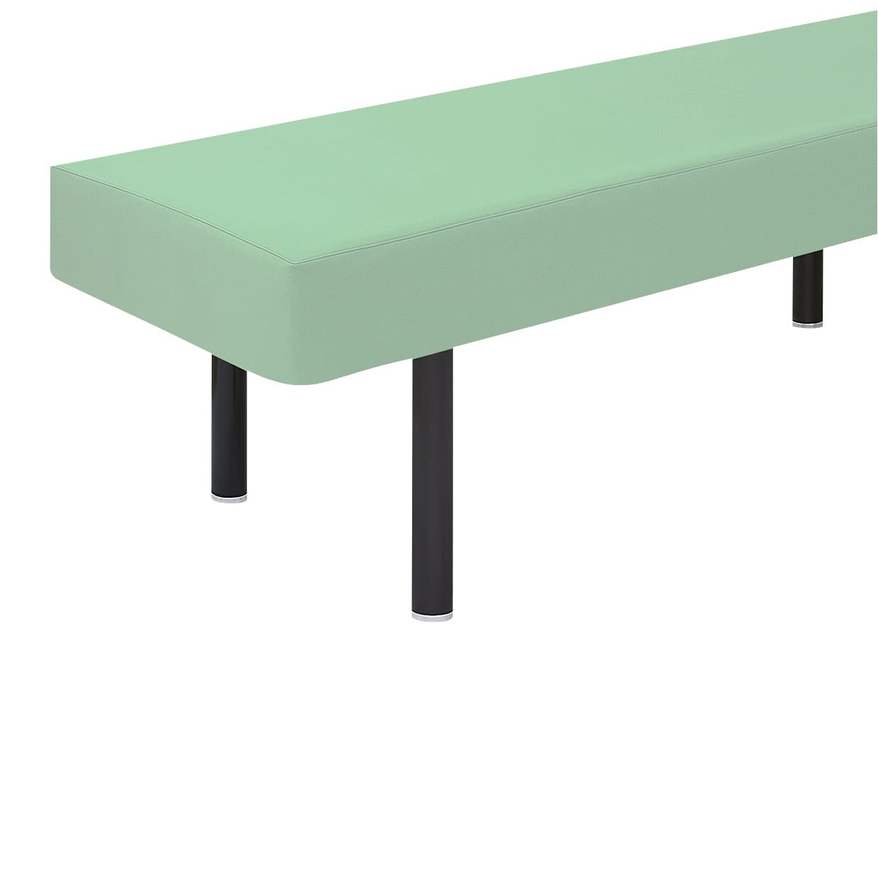 診察台カバー(綿製) 20-3802-0502 グリーン 高田ベッド製作所 TB-75-01(70X190CM)