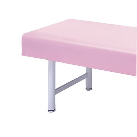 診察台カバー(レザー製) 20-3800-0107 ビニルレザーピンク 高田ベッド製作所 TB-90(60X180CM)