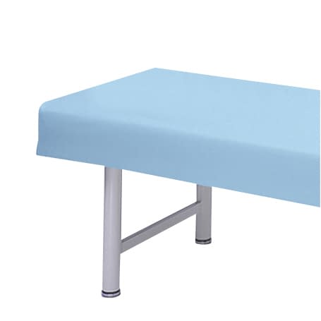 診察台カバー(レザー製) 20-3800-0112 ビニルレザースカイブルー 高田ベッド製作所 TB-90(60X180CM)