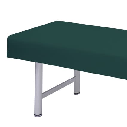 診察台カバー(レザー製) 20-3800-0115 ビニルレザーメディグリーン 高田ベッド製作所 TB-90(60X180CM)