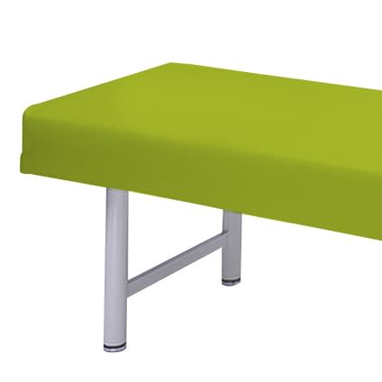 診察台カバー(レザー製) 20-3800-0211 ビニルレザー抹茶 高田ベッド製作所 TB-90(65X180CM)