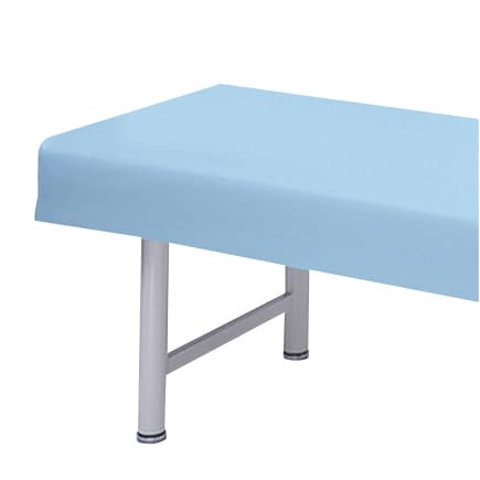 診察台カバー(レザー製) 20-3800-0212 ビニルレザースカイブルー 高田ベッド製作所 TB-90(65X180CM)