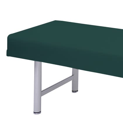 診察台カバー(レザー製) 20-3800-0215 ビニルレザーメディグリーン 高田ベッド製作所 TB-90(65X180CM)