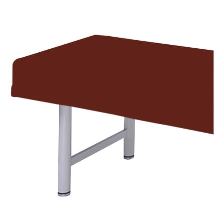 診察台カバー(レザー製) 20-3800-0217 ビニルレザーライトブラウン 高田ベッド製作所 TB-90(65X180CM)