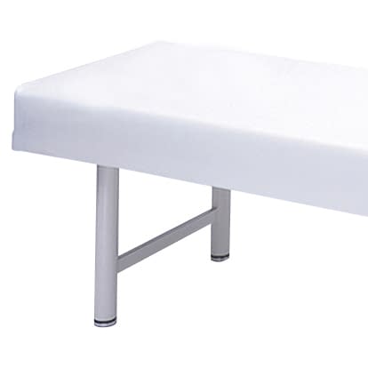診察台カバー(レザー製) 20-3800-0301 ビニルレザー白 高田ベッド製作所 TB-90(60X190CM)