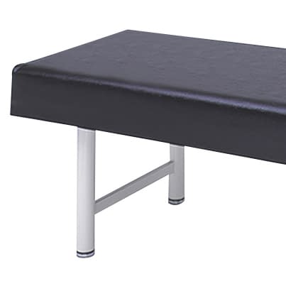 診察台カバー(レザー製) 20-3800-0303 ビニルレザー黒 高田ベッド製作所 TB-90(60X190CM)