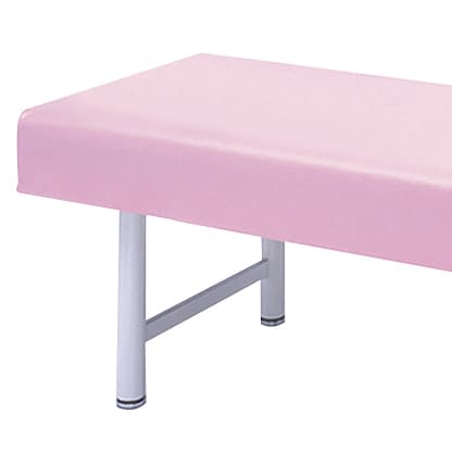 診察台カバー(レザー製) 20-3800-0307 ビニルレザーピンク 高田ベッド製作所 TB-90(60X190CM)