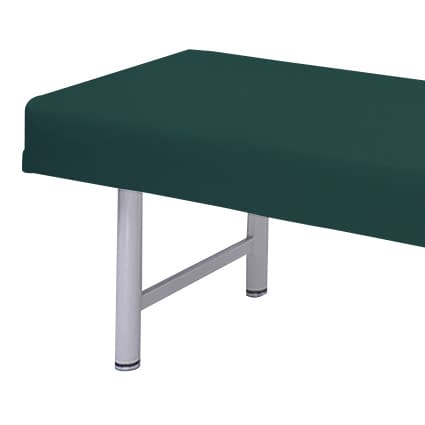 診察台カバー(レザー製) 20-3800-0315 ビニルレザーメディグリーン 高田ベッド製作所 TB-90(60X190CM)