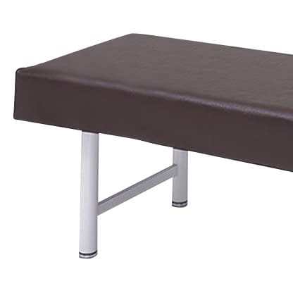 診察台カバー(レザー製) 20-3800-0404 ビニルレザー茶 高田ベッド製作所 TB-90(65X190CM)