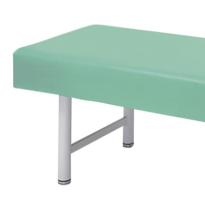 診察台カバー(レザー製) 20-3800-0405 ビニルレザーライトグリーン 高田ベッド製作所 TB-90(65X190CM)