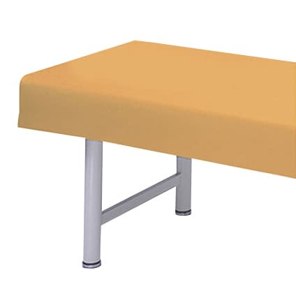 診察台カバー(レザー製) 20-3800-0410 ビニルレザーオレンジ 高田ベッド製作所 TB-90(65X190CM)