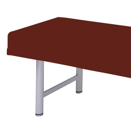 診察台カバー(レザー製) 20-3800-0417 ビニルレザーライトブラウン 高田ベッド製作所 TB-90(65X190CM)