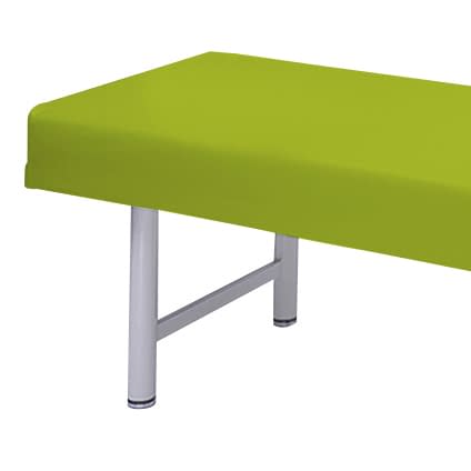 診察台カバー(レザー製) 20-3800-0511 ビニルレザー抹茶 高田ベッド製作所 TB-90(70X190CM)