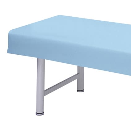 診察台カバー(レザー製) 20-3800-0512 ビニルレザースカイブルー 高田ベッド製作所 TB-90(70X190CM)