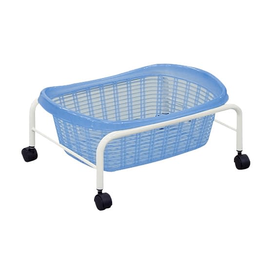 脱衣カゴ(1段用) 02-5831-01 高田ベッド製作所 TB-73-03(ブルー)