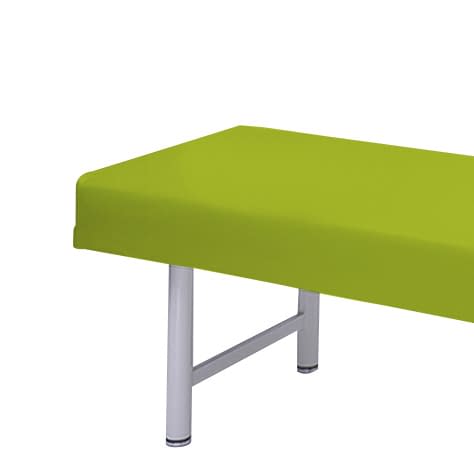 診察台カバー(レザー製) 20-3800-0011 ビニルレザー抹茶 高田ベッド製作所 TB-90(70X180CM)