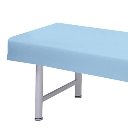 診察台カバー(レザー製) 20-3800-0012 ビニルレザースカイブルー 高田ベッド製作所 TB-90(70X180CM)