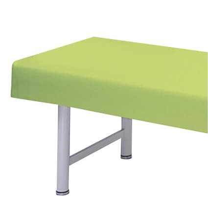診察台カバー(レザー製) 20-3800-0018 ビニルレザーライムグリーン 高田ベッド製作所 TB-90(70X180CM)